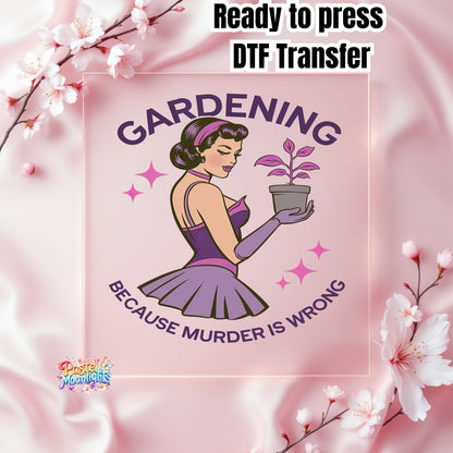 Sarcastic Pinup Girl #13 DTF Print Ready to Press