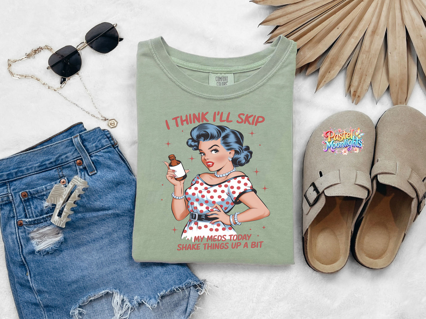 Sarcastic Pinup Girl #5 DTF Print Ready to Press