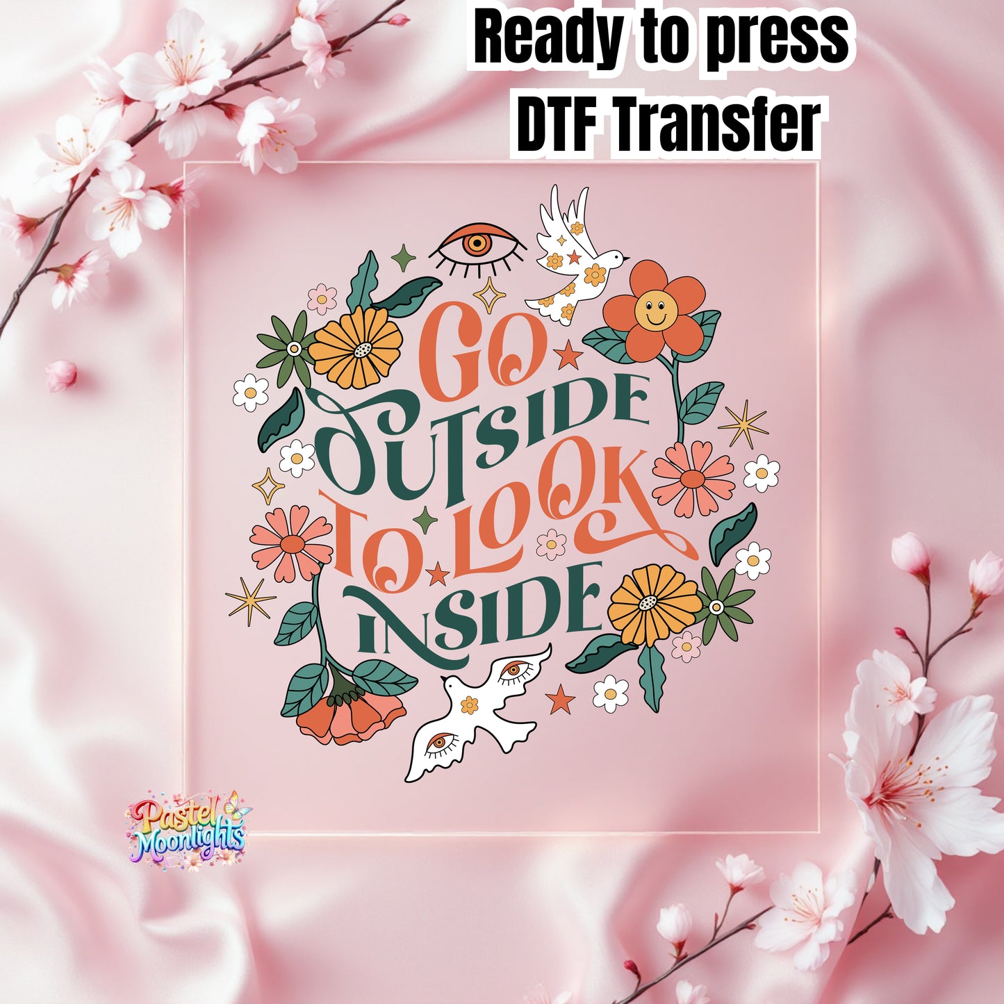 Self Love Design 3 DTF Print Ready to Press