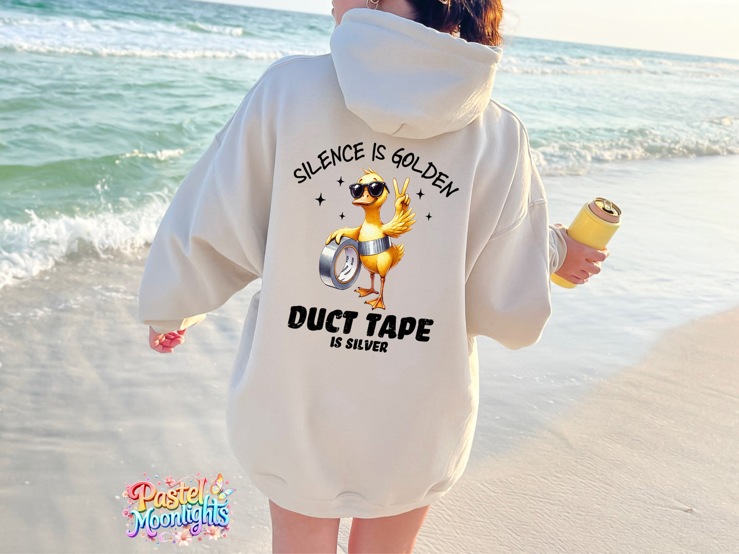 Silence is golden DTF Print Ready to Press