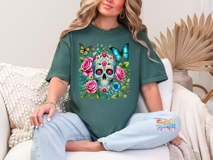 Skull Design 3 DTF Print Ready to Press