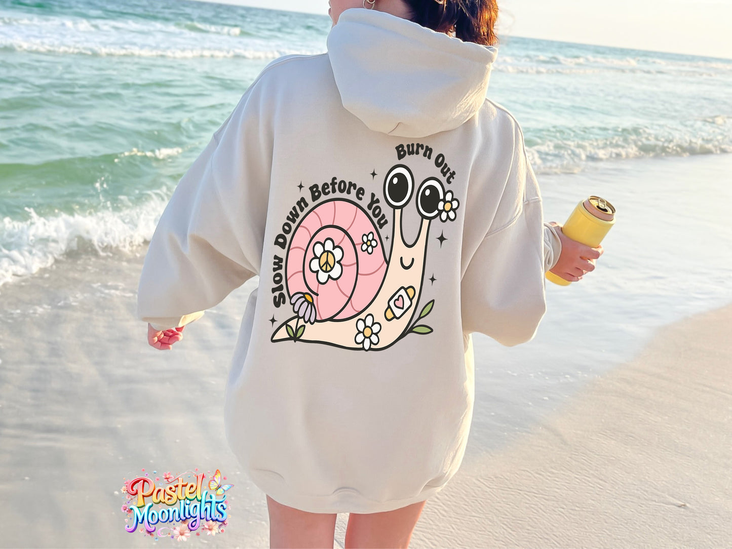 Slow Down Before You Burn Out DTF Print Ready to Press