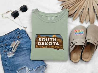 South Dakota The Mount Rushmore State DTF Print Ready to Press