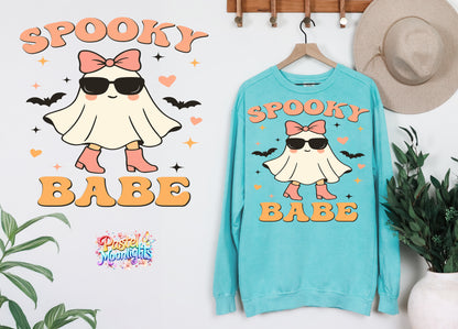 Spooky Babe DTF Print Ready to Press