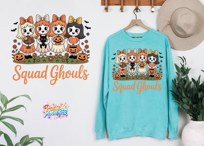 Squad Ghouls DTF Print Ready to Press