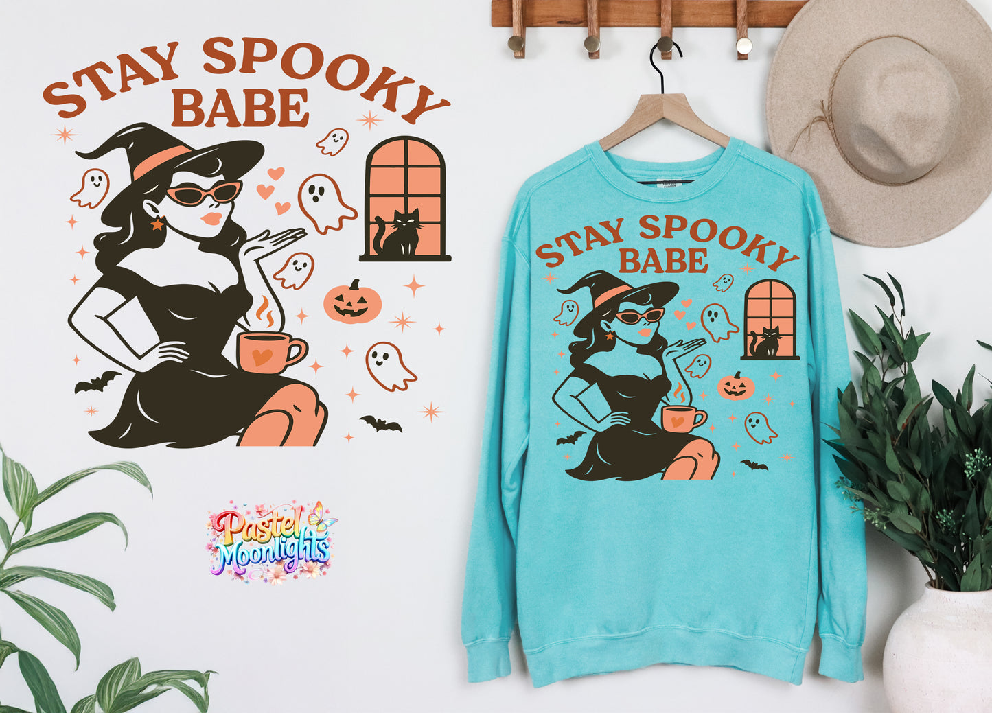 Stay Spooky Babe DTF Print Ready to Press