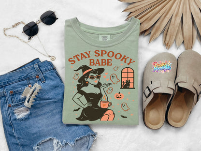 Stay Spooky Babe DTF Print Ready to Press