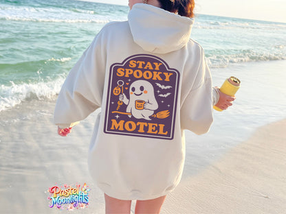 Stay Spooky Motel 1 DTF Print Ready to Press