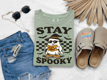 Stay Spooky DTF Print Ready to Press
