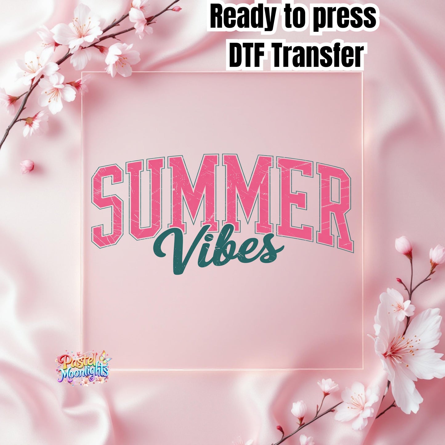 Summer Vibe 3 DTF Print Ready to Press