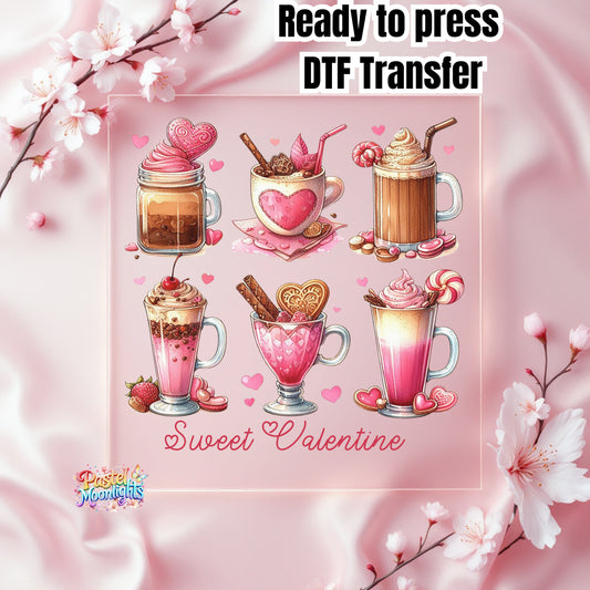 Sweet Valentine DTF Print Ready to Press