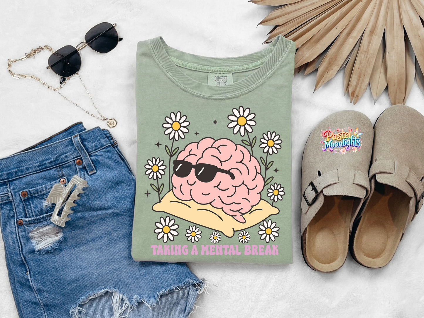 Taking a Mental Break DTF Print Ready to Press