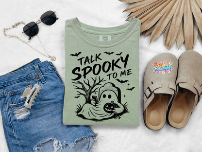 Talk Spooky to me DTF Print Ready to Press