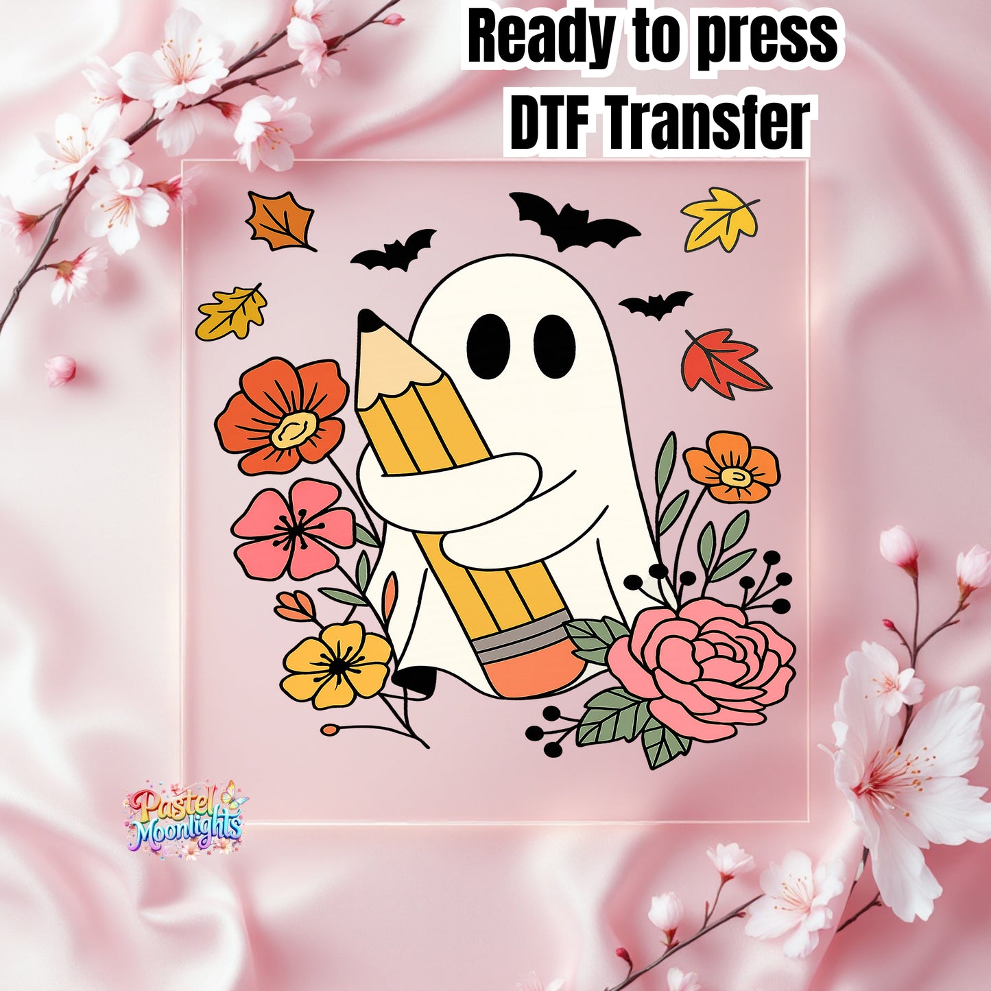 Teacher Ghost DTF Print Ready to Press