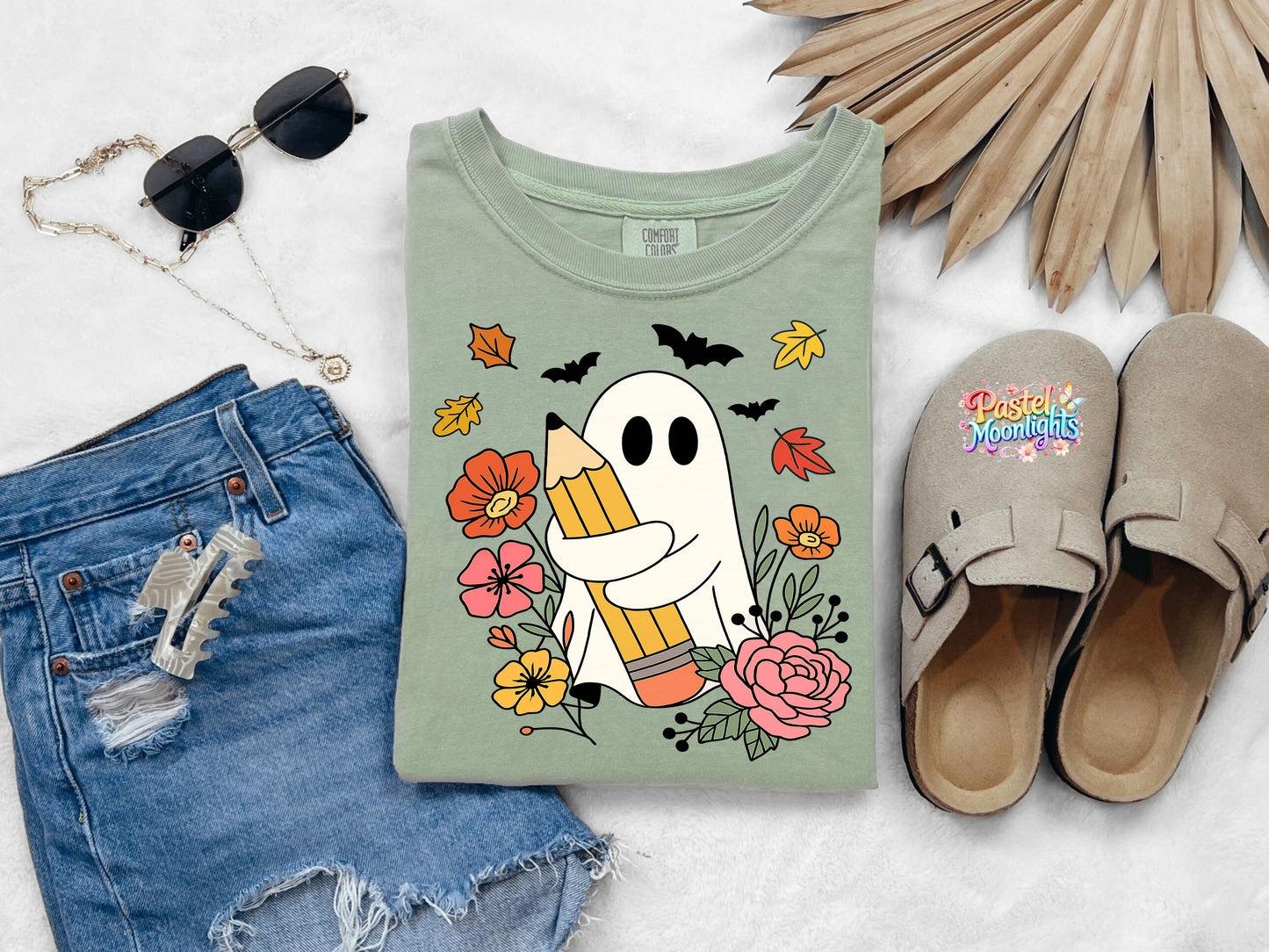 Teacher Ghost DTF Print Ready to Press