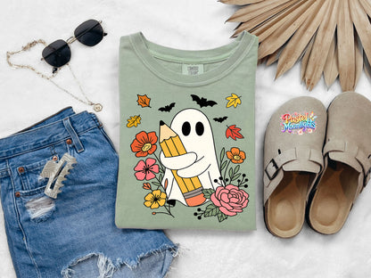 Teacher Ghost DTF Print Ready to Press