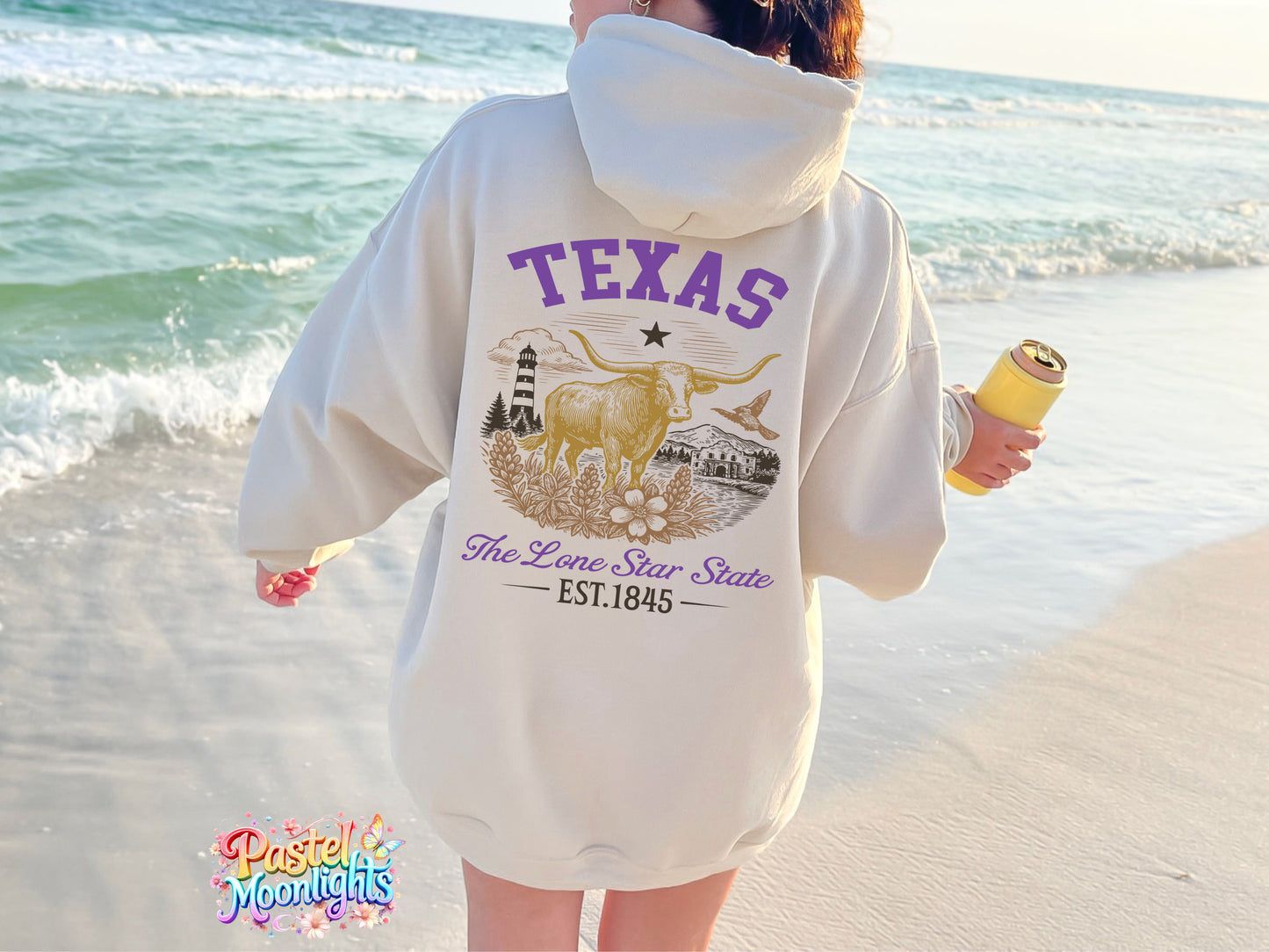 Texas The Lone Star State DTF Print Ready to Press