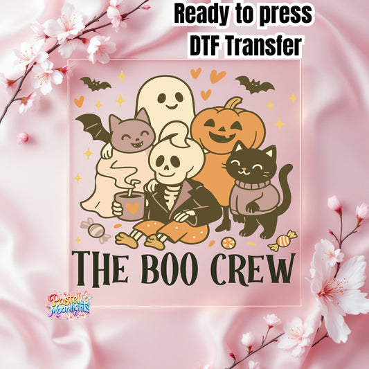 The Boo Crew DTF Print Ready to Press