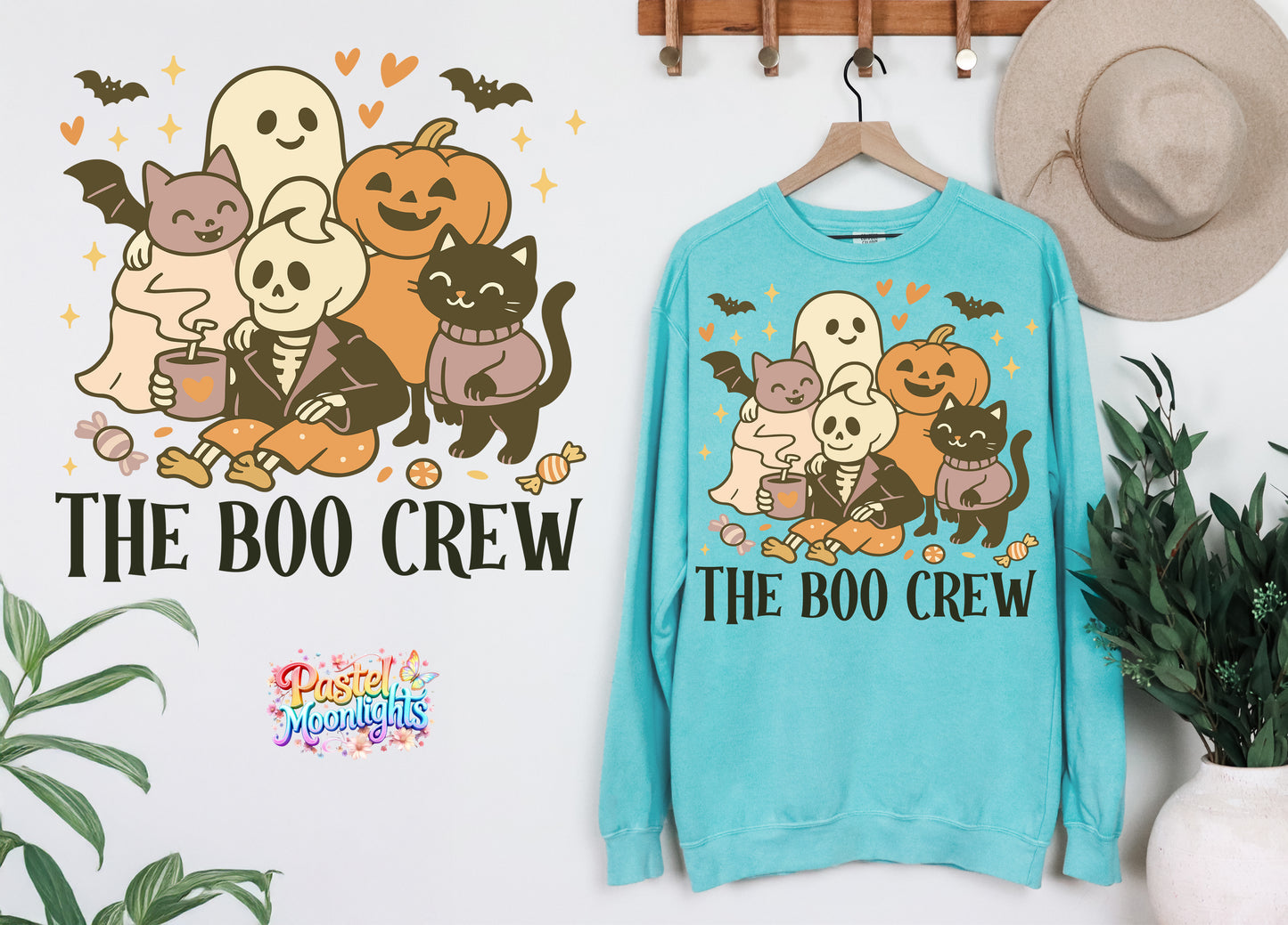 The Boo Crew DTF Print Ready to Press