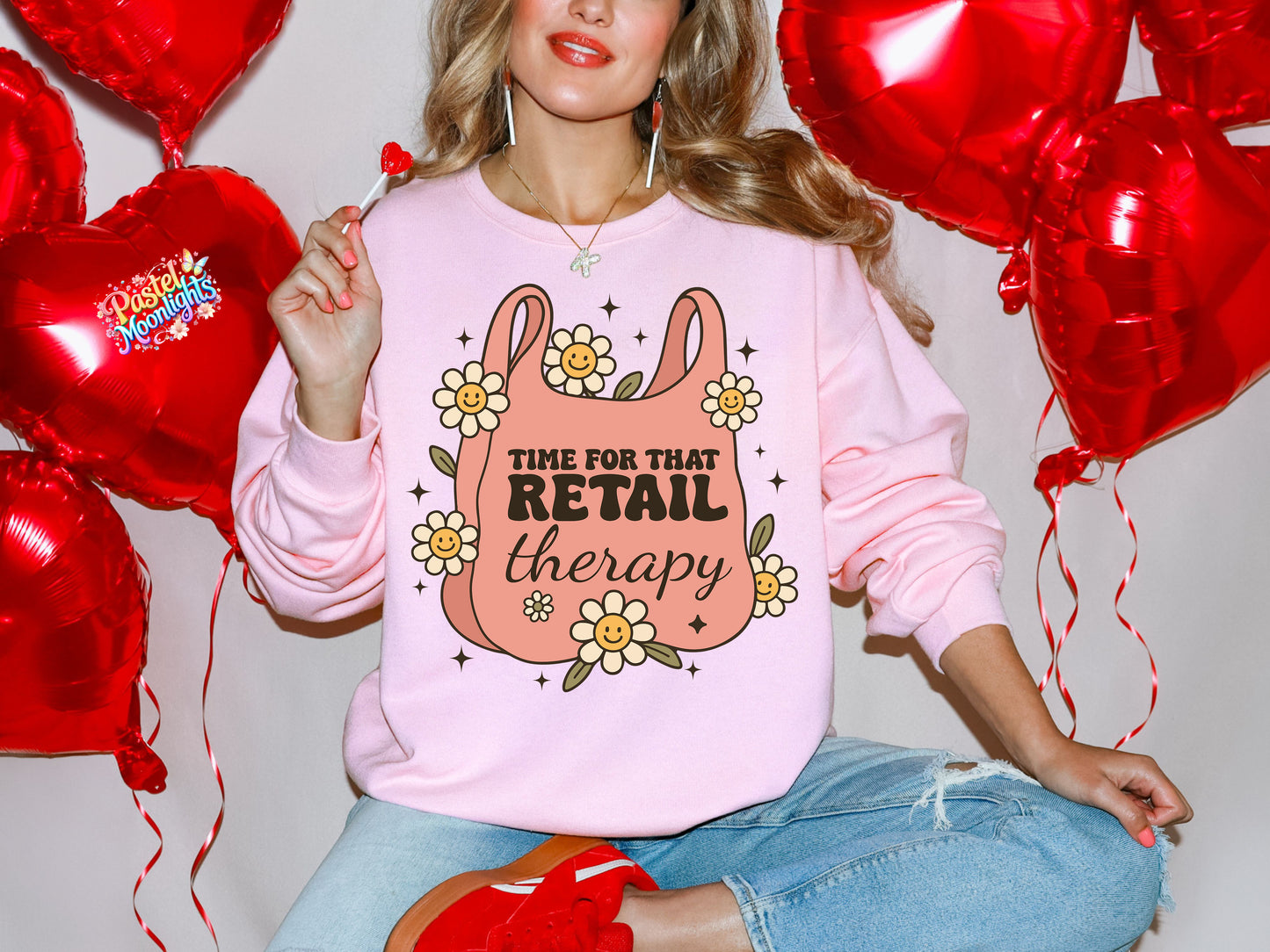 Time for That Retail Therapy DTF Print Ready to Press