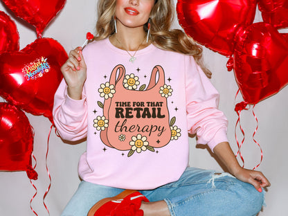 Time for That Retail Therapy DTF Print Ready to Press