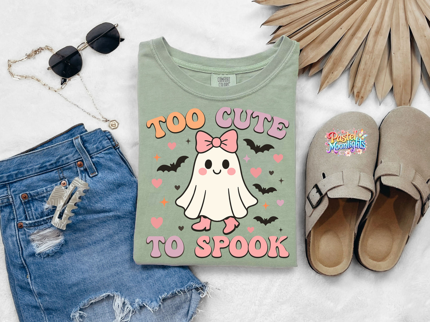 Too Cute to Spook DTF Print Ready to Press