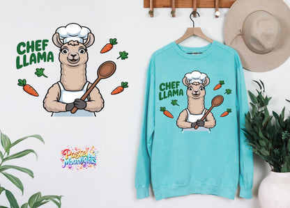 Llama Design 2 DTF Print Ready to Press