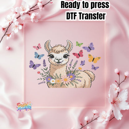 Llama Design 3 DTF Print Ready to Press