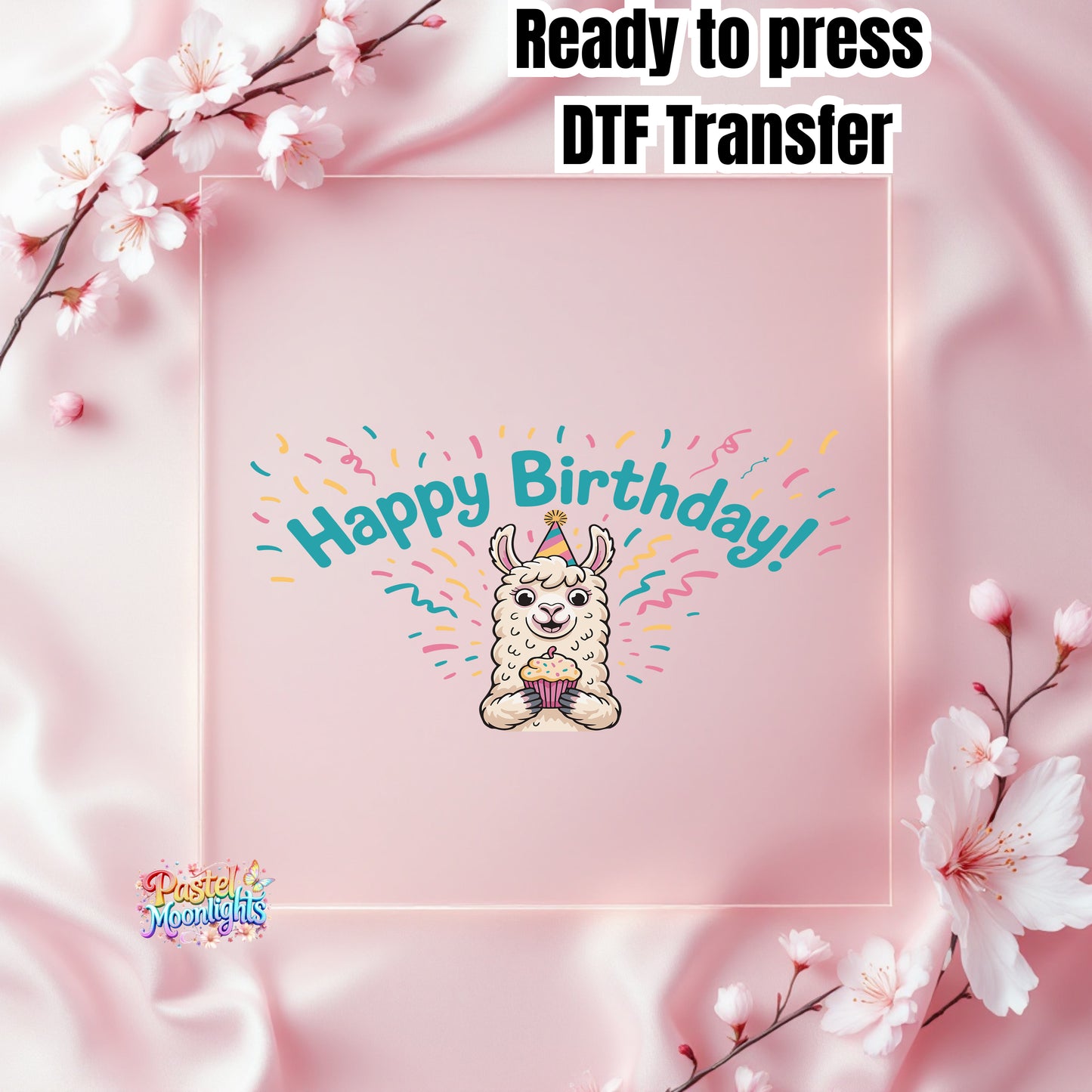 Llama Design 4 DTF Print Ready to Press