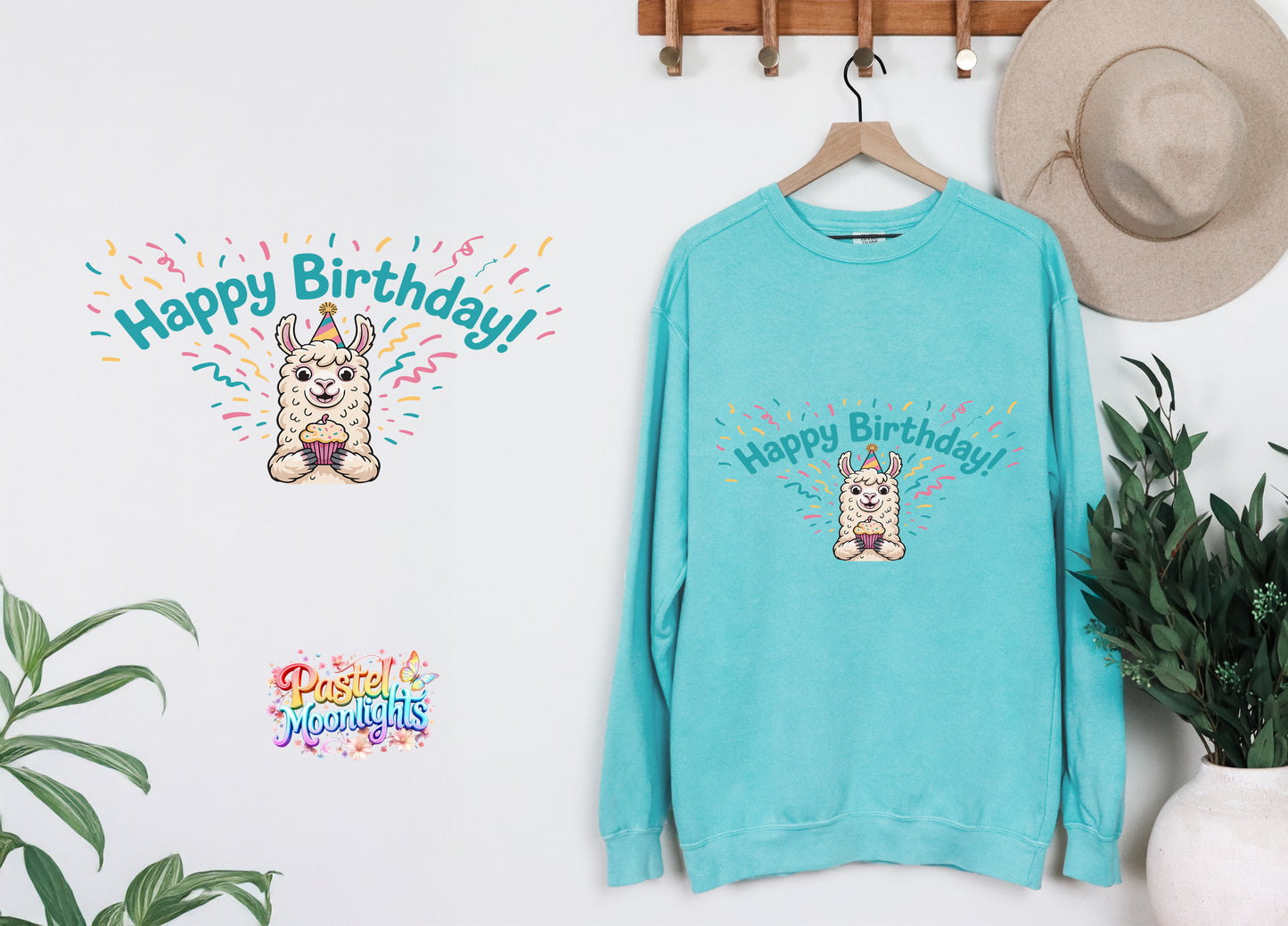 Llama Design 4 DTF Print Ready to Press