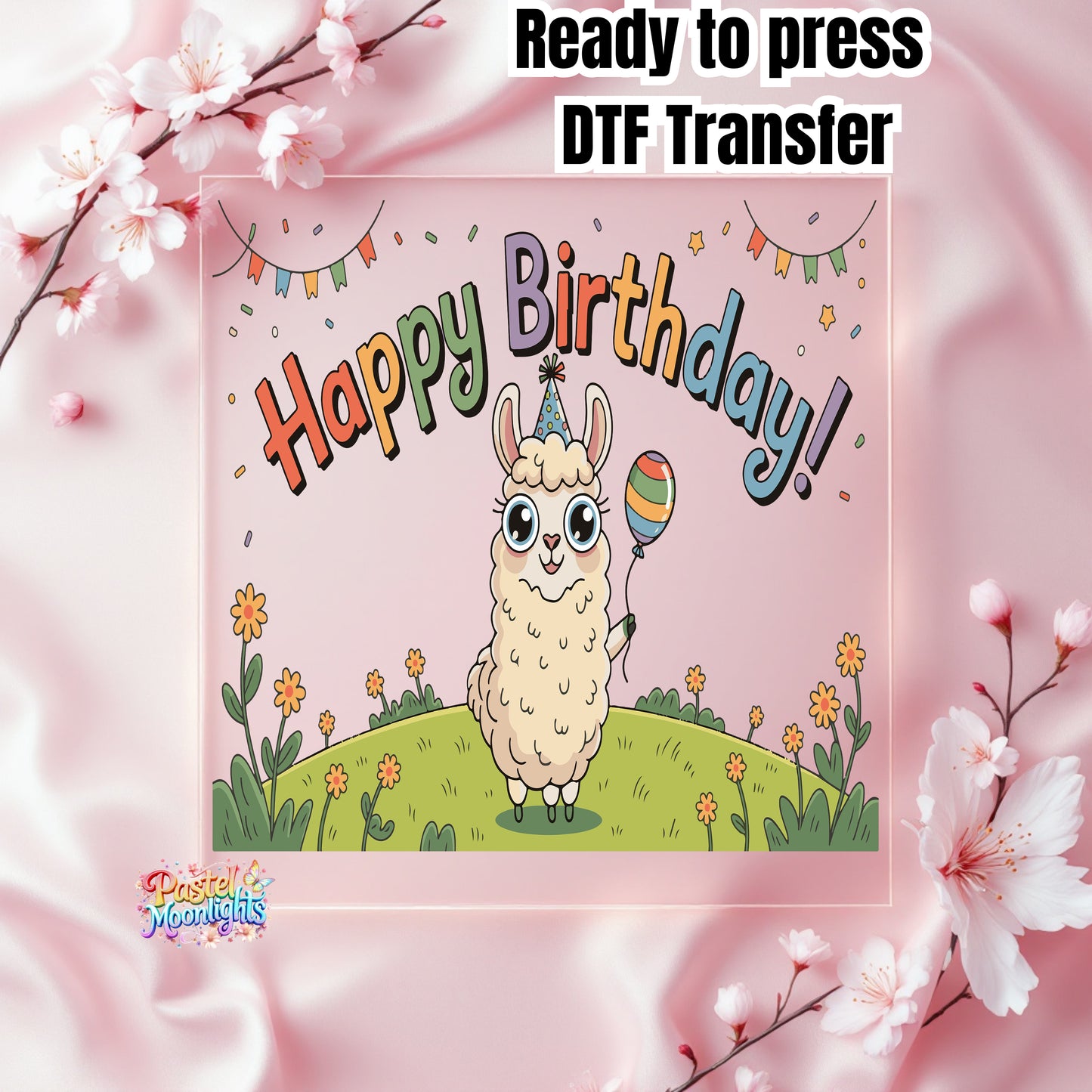 Llama Design 6 DTF Print Ready to Press