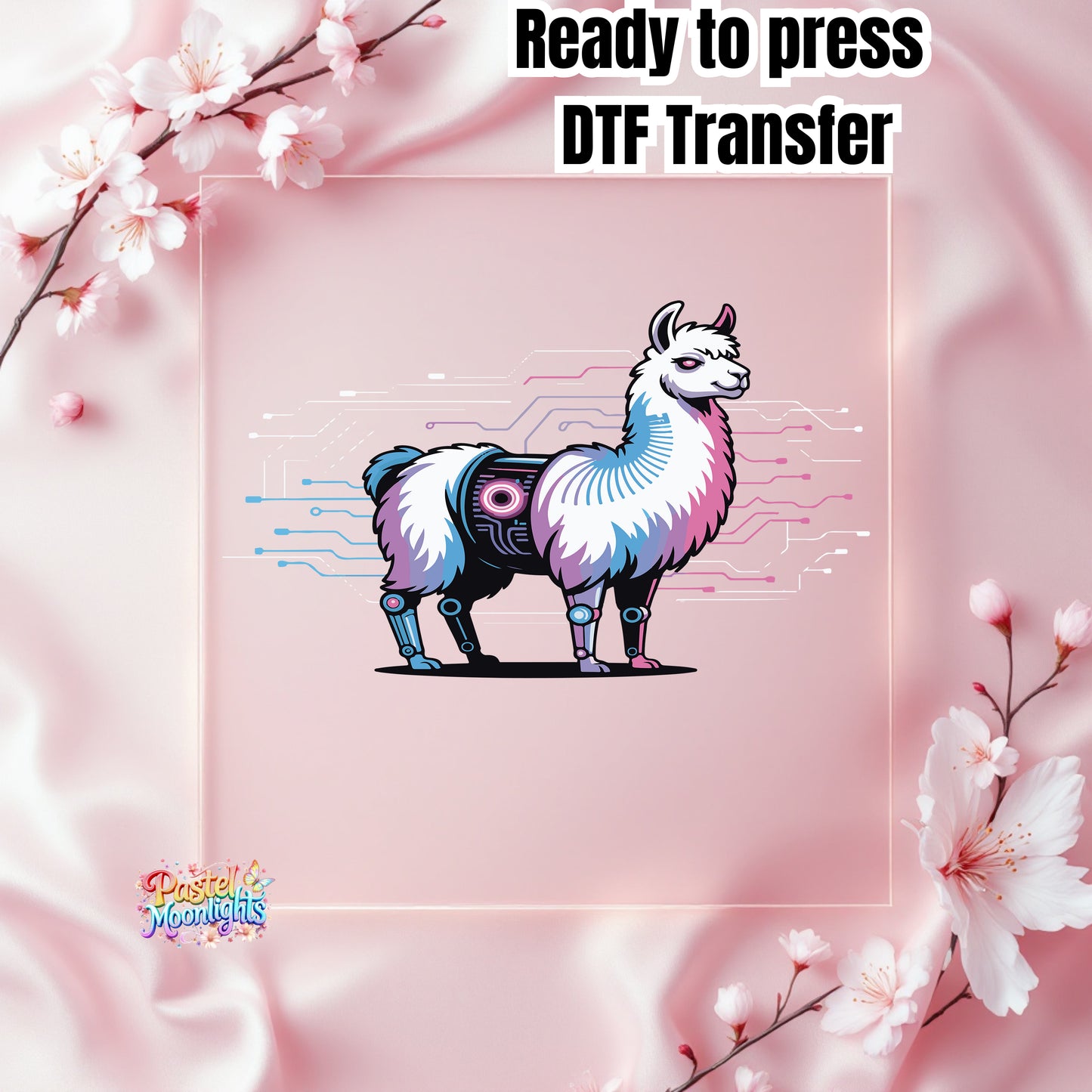 Llama Design 7 DTF Print Ready to Press