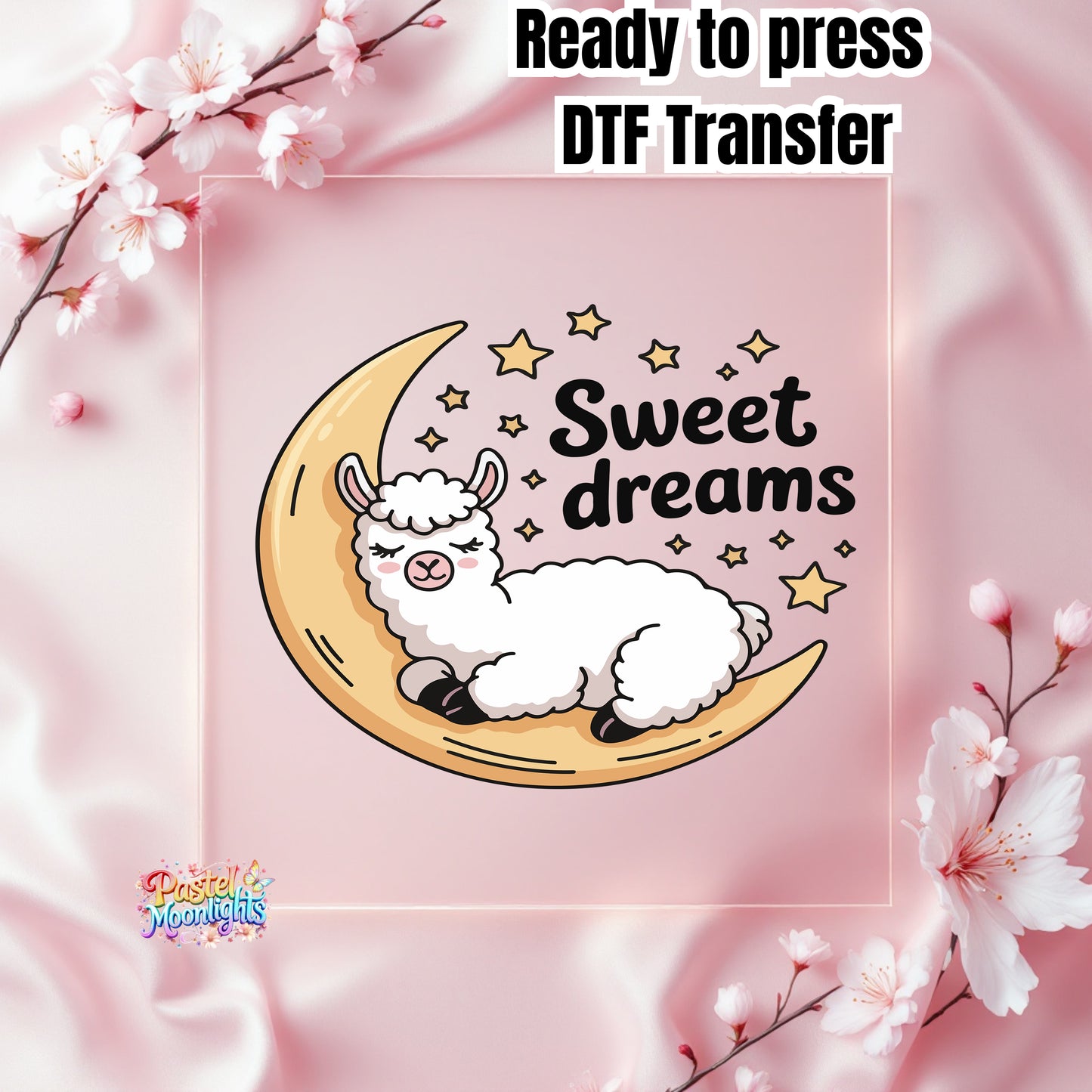 Llama Design 9 DTF Print Ready to Press