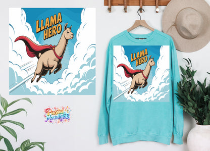 Llama Design 10 DTF Print Ready to Press