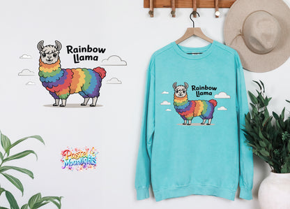 Llama Design 12 DTF Print Ready to Press