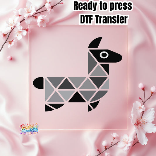 Llama Design 14 DTF Print Ready to Press