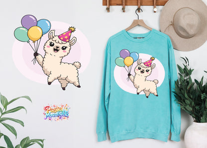 Llama Design 15 DTF Print Ready to Press