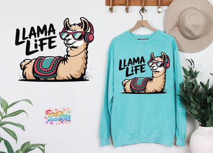 Llama Design 16 DTF Print Ready to Press