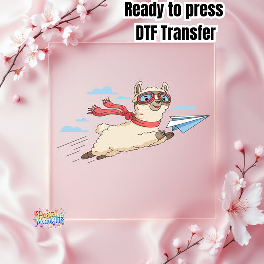 Llama Design 17 DTF Print Ready to Press