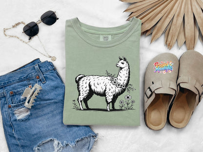 Llama Design 18 DTF Print Ready to Press