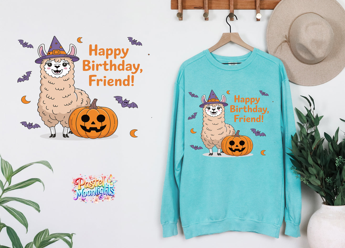 Llama Design 19 DTF Print Ready to Press