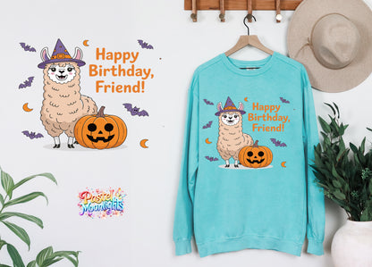 Llama Design 19 DTF Print Ready to Press