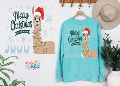 Llama Design 20 DTF Print Ready to Press