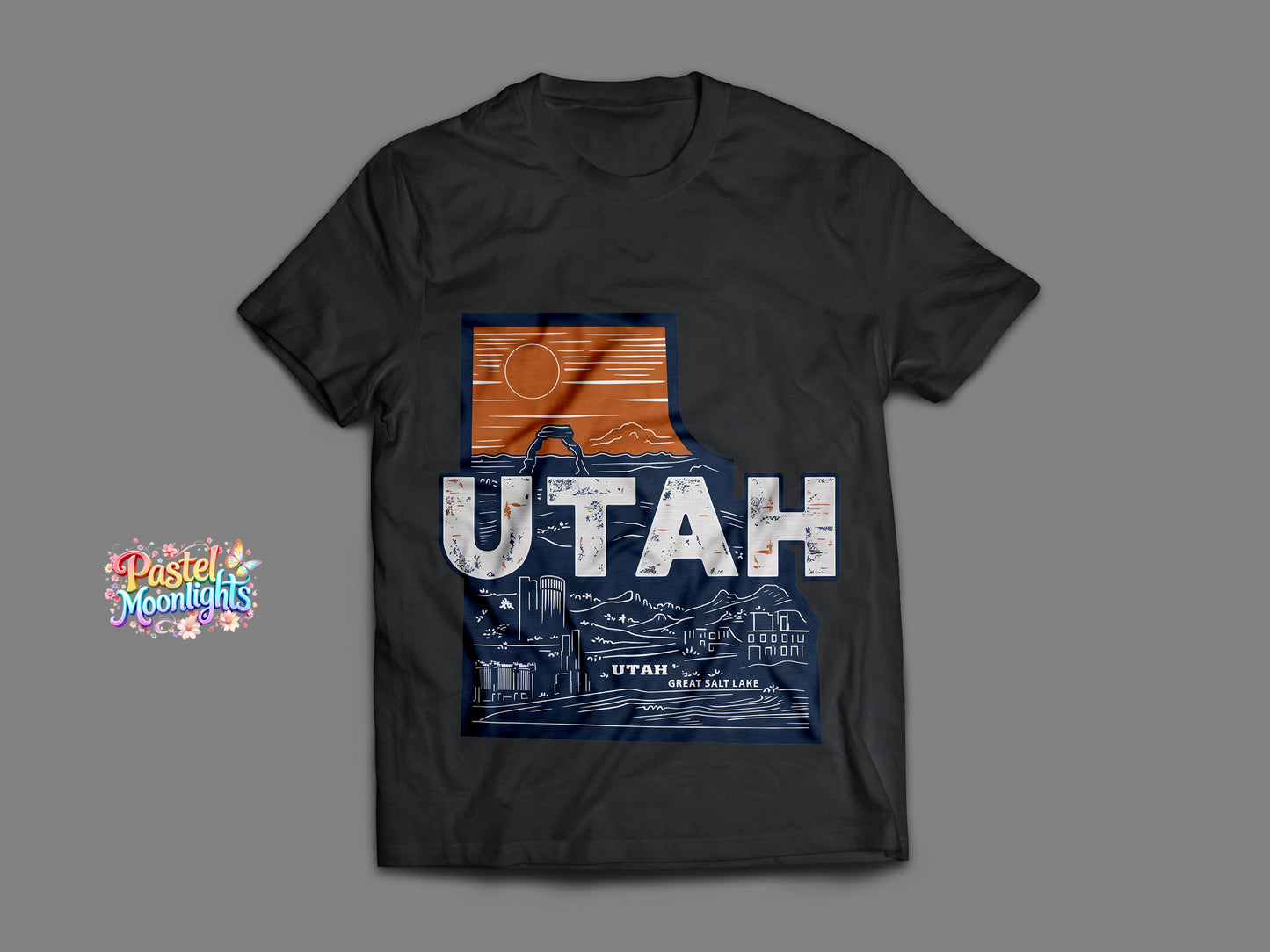Utah The Beehive State DTF Print Ready to Press
