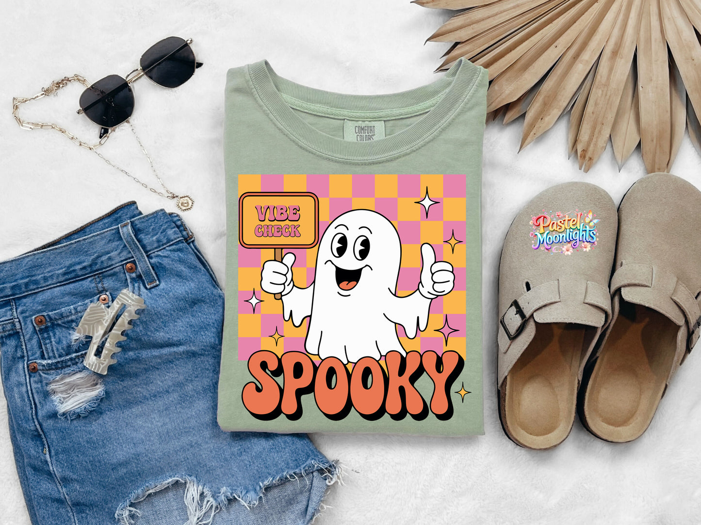 Vibe Check  Spooky DTF Print Ready to Press