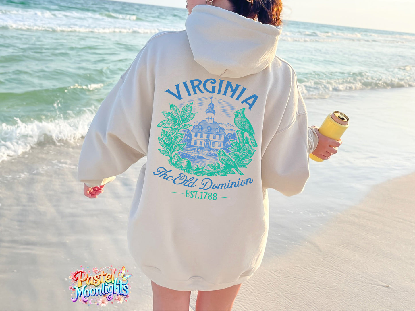 Virginia The Old Dominion DTF Print Ready to Press