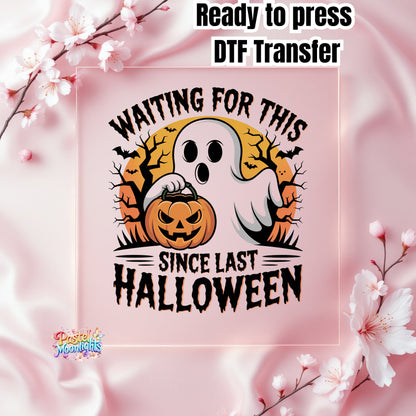 Waiting for this  since last Halloween DTF Print Ready to Press