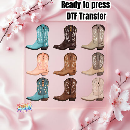 Western Design 29 DTF Print Ready to Press