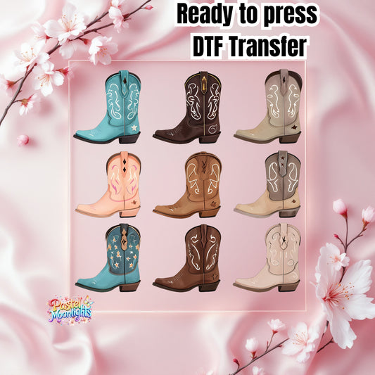 Western Design 29 DTF Print Ready to Press