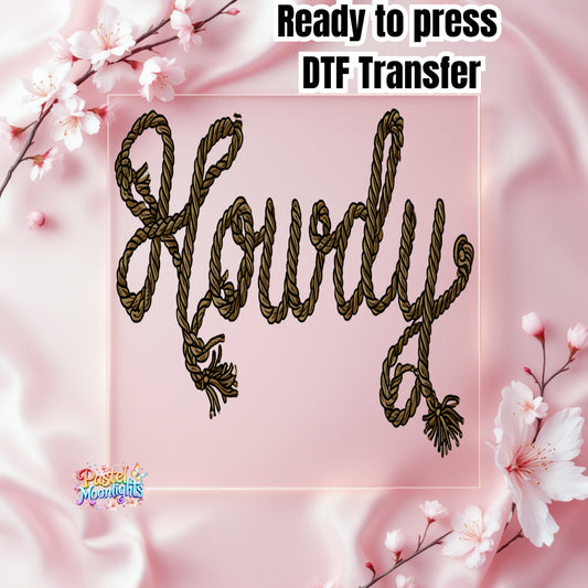 Western Design 44 DTF Print Ready to Press